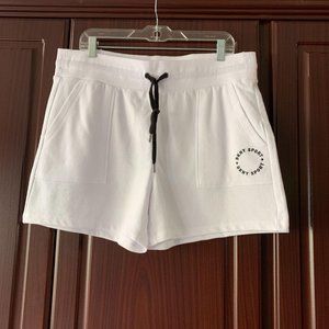 DNKY Sport White Shorts L